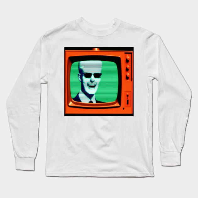 Max Headroom Incident Long Sleeve T-Shirt by Imagier